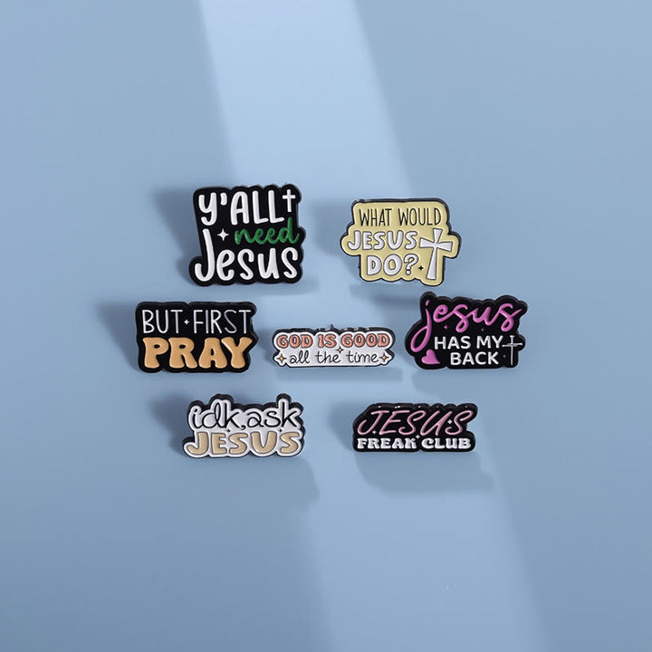 Christianartworkshop Everyday Faith Brooch Collection: Let Your Faith Shine in Small, Joyful Ways - image 2