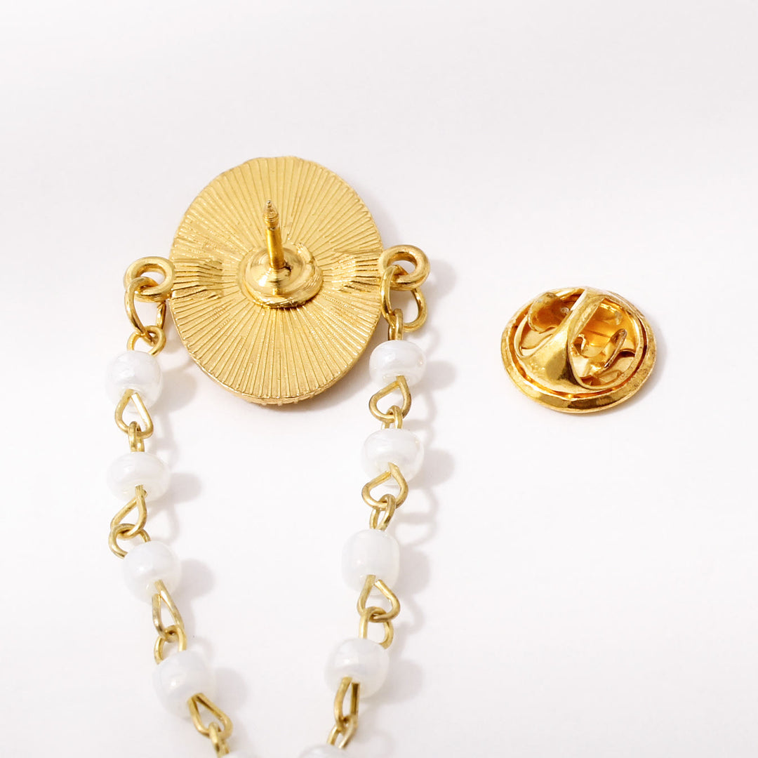 Christianartworkshop Our Lady of Guadalupe Mini Rosary Brooch: A Symbol of Maternal Protection - image 2