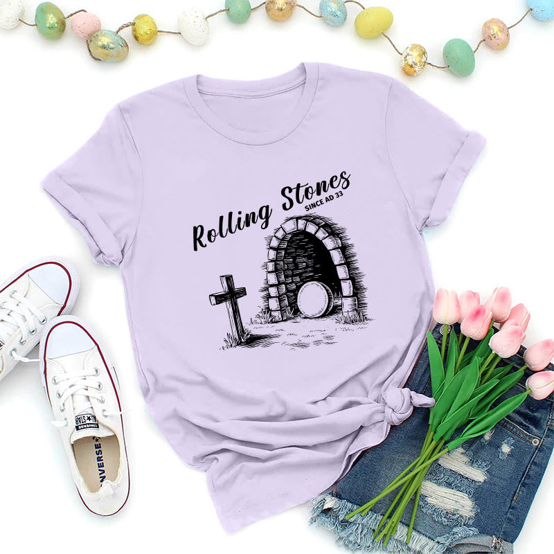 Christianartworkshop Rolling Stones Resurrection Premium T-Shirt - Purple - 2XL - image 6