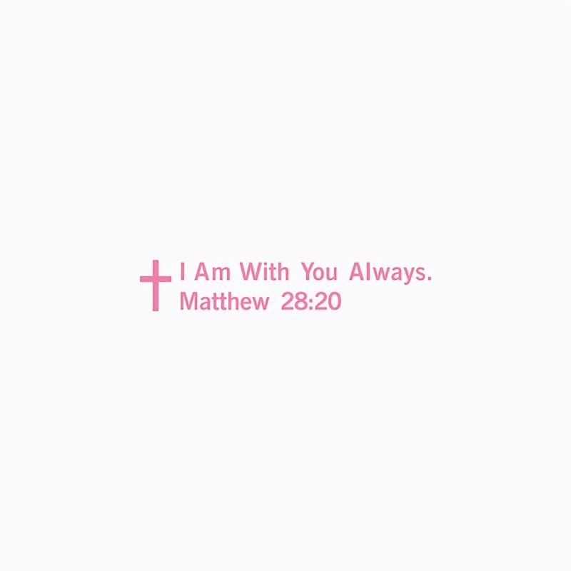 Christianartworkshop Matthew 28:20 I Am With You Always Car Sticker: Cross Motif for Faithful Vehicle Decor - image 8