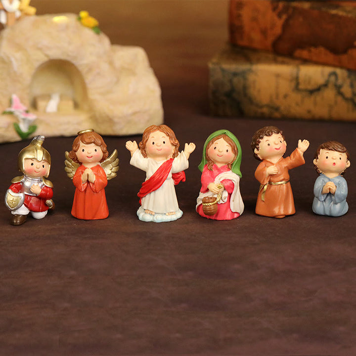 Christianartworkshop Luminous Easter Cartoon Figure Ornament: Symbol of Hope and New Beginnings - image 2
