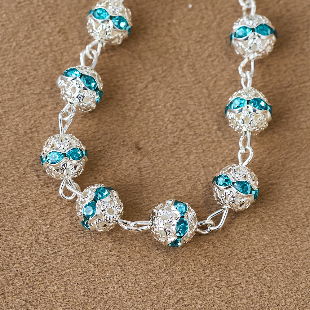 Christianartworkshop Sparkling Bead Pocket Rosary with Our Lady Medal: Symbol of Faith and Grace - image 3