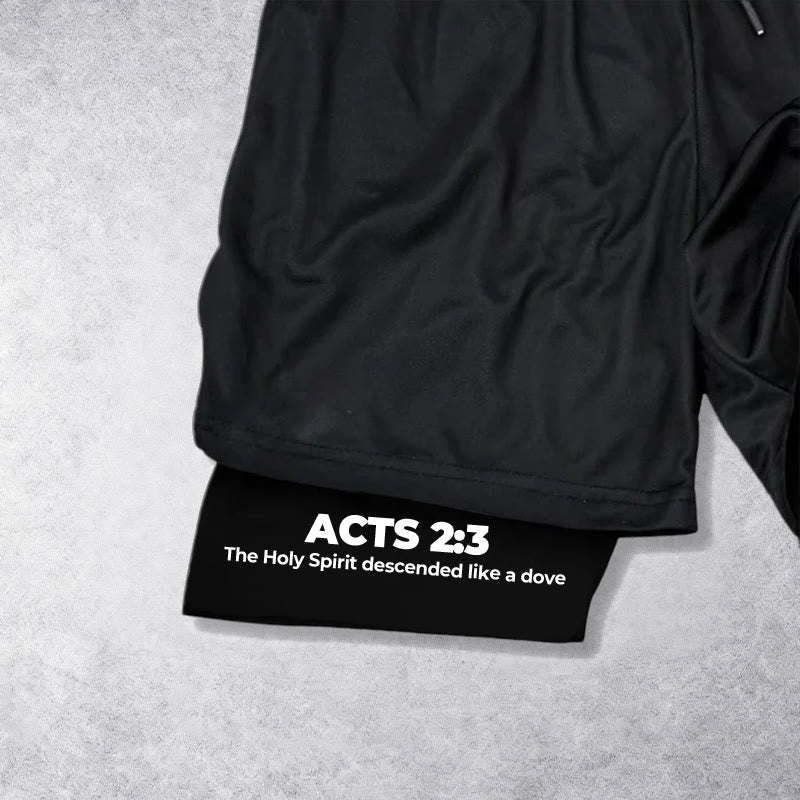 Christianartworkshop Acts 23 The Holy Spirit Descended Shorts - image 16