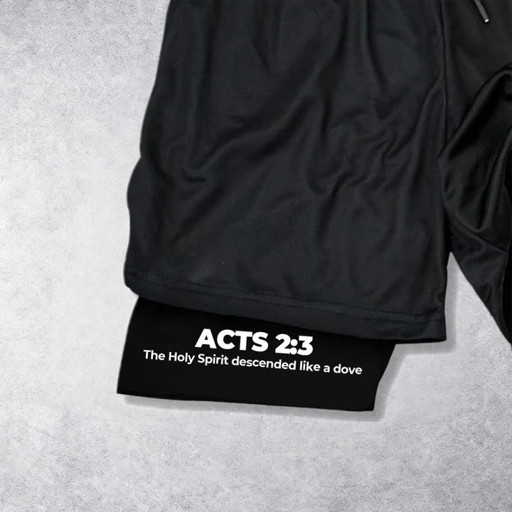 Christianartworkshop Acts 23 The Holy Spirit Descended Shorts - image 16