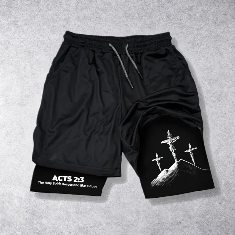 Christianartworkshop Acts 23 The Holy Spirit Descended Shorts - image 13