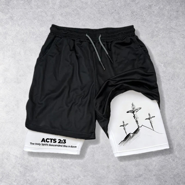 Christianartworkshop Acts 23 The Holy Spirit Descended Shorts - image 4