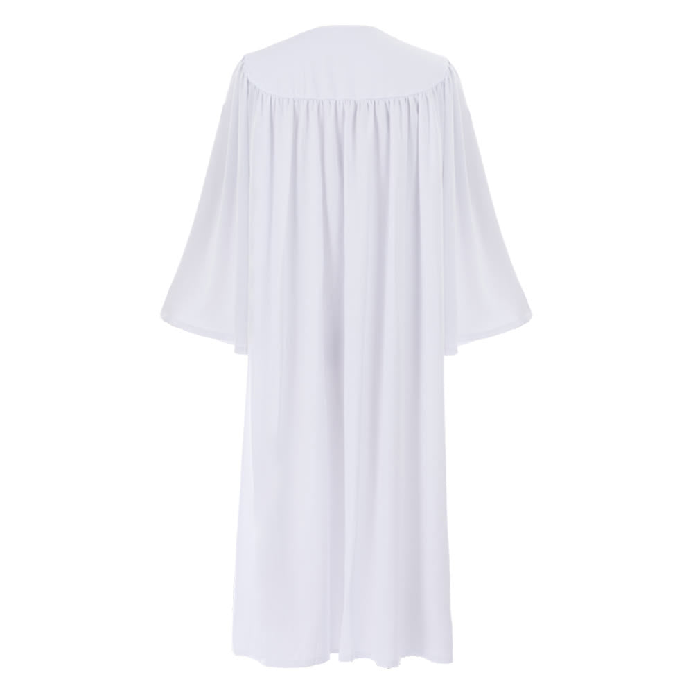 Christianartworkshop Dove of the Holy Spirit Clergy Robe in White: Embrace Purity and Divine Peace - image 4