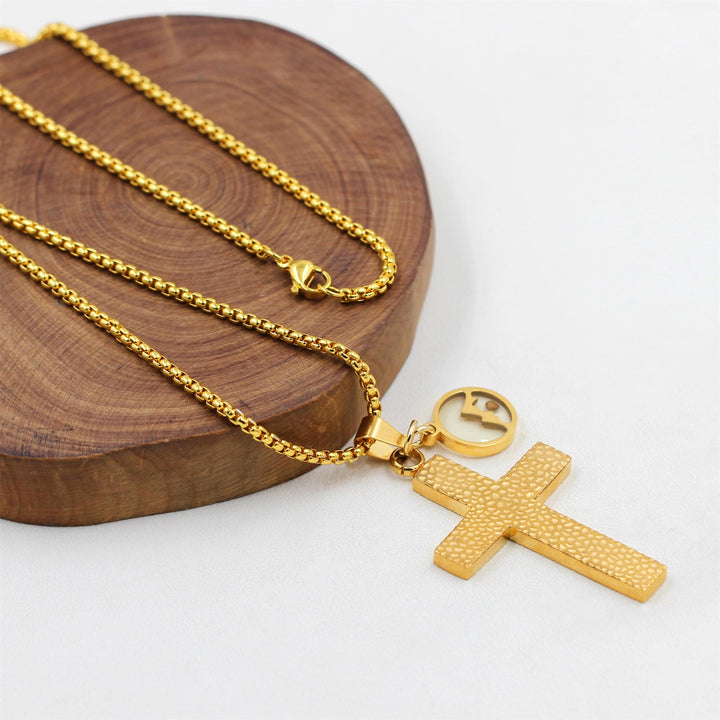 Christianartworkshop Textured Cross Mustard Seed Necklace: Metallic Charms for Spiritual Reminders - image 16