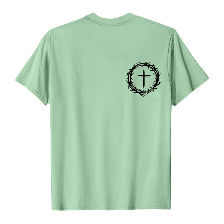 Christianartworkshop A Lot Can Happen In 3 Days Thorn Crown Cross Unisex T-shirt - image 19