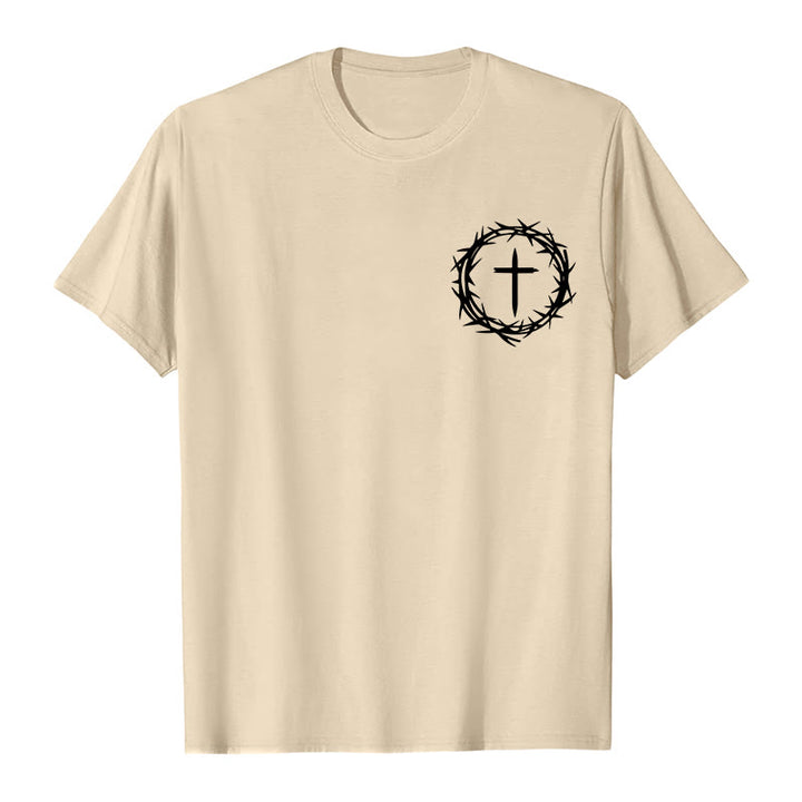 Christianartworkshop A Lot Can Happen In 3 Days Thorn Crown Cross Unisex T-shirt - image 22