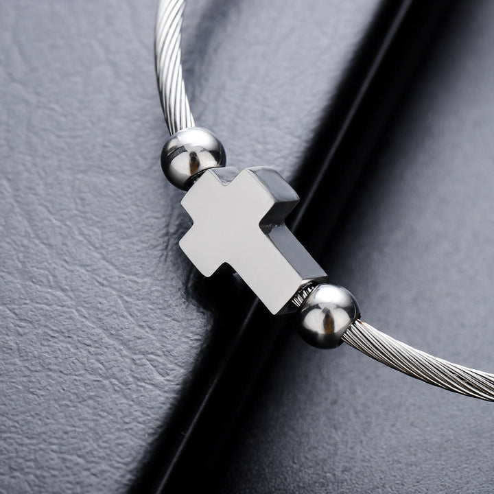 Christianartworkshop Miraculous Medal St. Benedict Cross Charm Daily Prayer Devotion Bracelet - image 6
