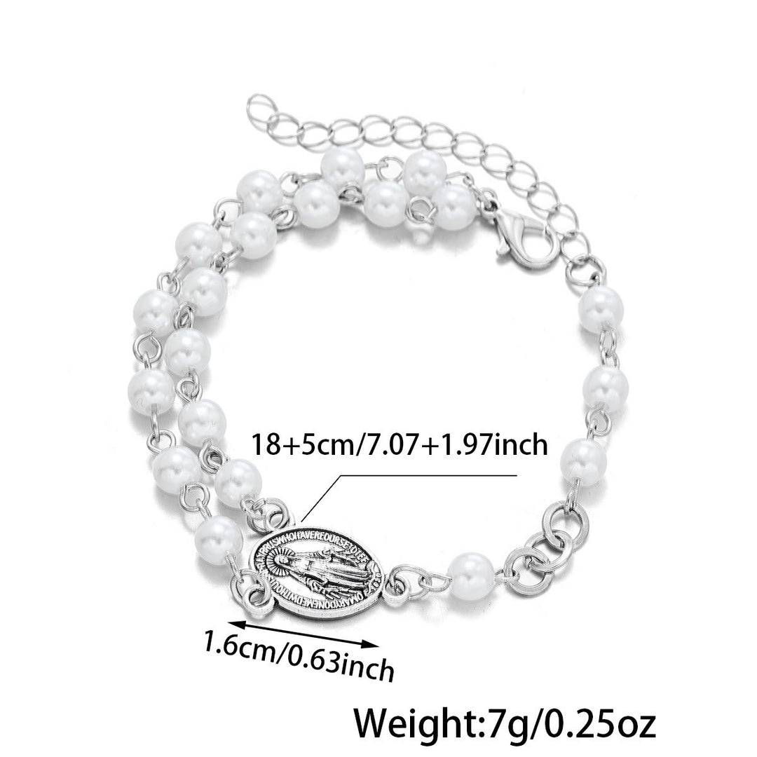 Christianartworkshop Our Lady Miraculous Medal St. Benedict Bracelet - image 9