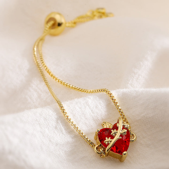 Christianartworkshop Elegant Sacred Heart Devotion Bracelet: Embodying Christ's Love And Spiritual Strength - C - image 3