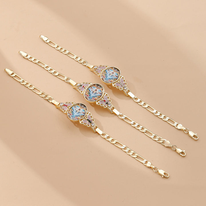 Christianartworkshop Jesus Christ & Butterfly Bracelet: Elevating Daily Devotion With Sacred Symbolism - image 5