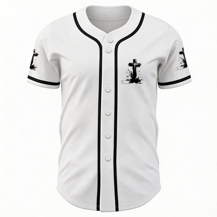 Christianartworkshop Not All Superheroes Wear Capes A Cross Unisex Baseball Jersey - image 6