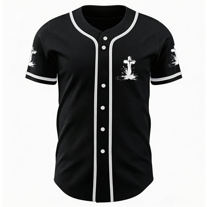 Christianartworkshop Not All Superheroes Wear Capes A Cross Unisex Baseball Jersey - image 9