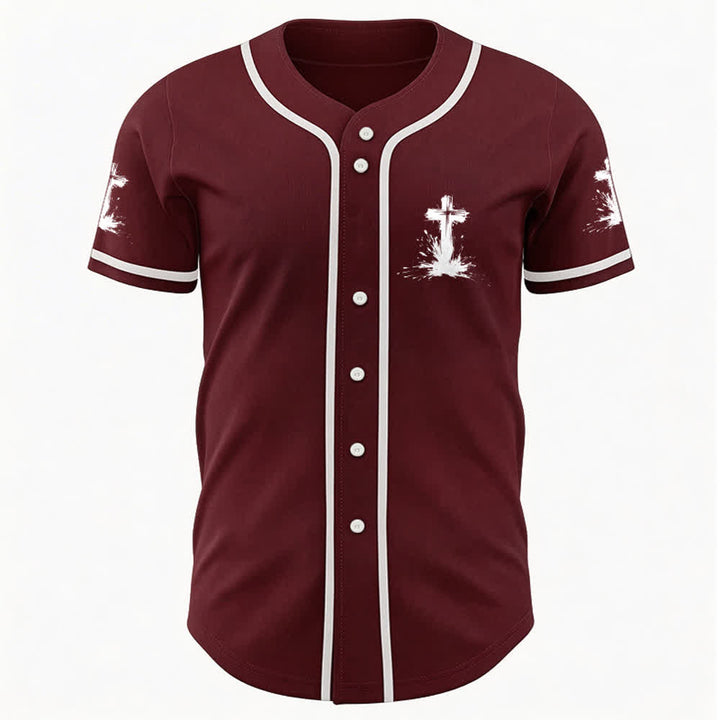 Christianartworkshop Not All Superheroes Wear Capes A Cross Unisex Baseball Jersey - image 15