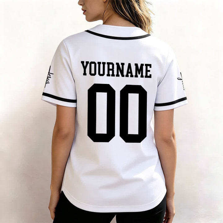 Christianartworkshop Child Of God Personalized Name Number Unisex Custom Baseball Jersey - image 5