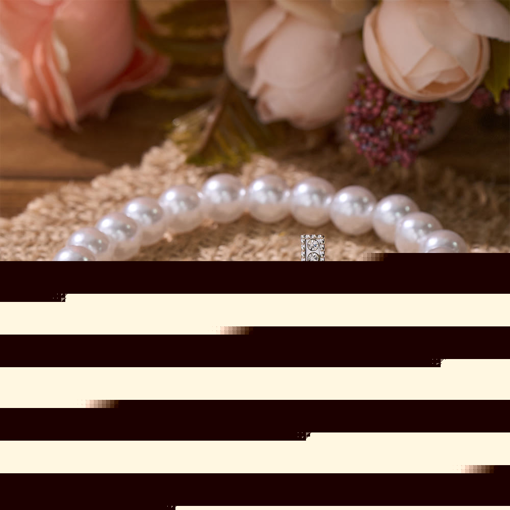 Christianartworkshop Two-Piece White Bead & Black Mate Bead Cross Bracelet Set: Emblem of Divine Purity & Redemption - image 6