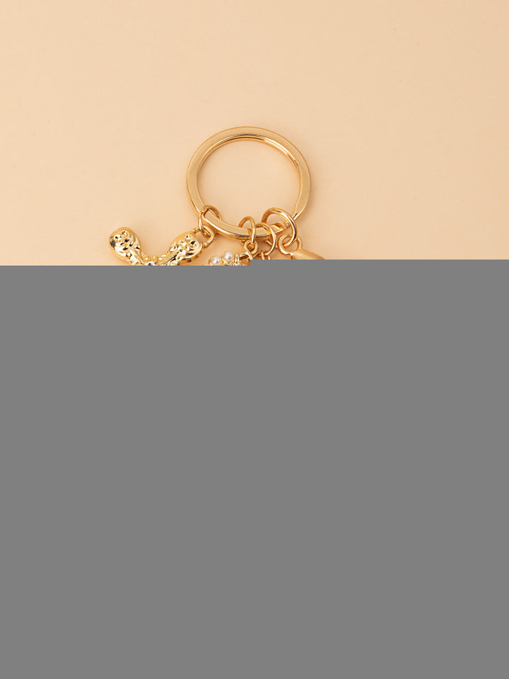 Christianartworkshop Sacred Heart Cross Virgin Mary Keychain: Blessed is the One Who Trusts in the Lord - image 5