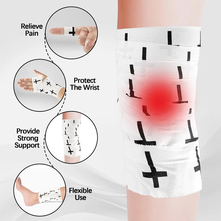 Christianartworkshop Bible Verse Athletic Tape: Cross Faith Wrist Support Sports Wrap - image 18