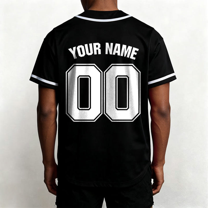 Christianartworkshop Faith Over Fear Custom Name Number Unisex Baseball Jersey - image 3