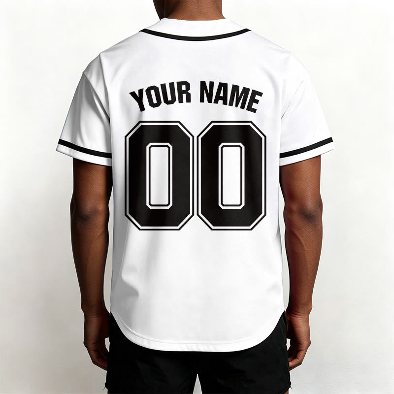 Christianartworkshop Faith Over Fear Custom Name Number Unisex Baseball Jersey - image 17