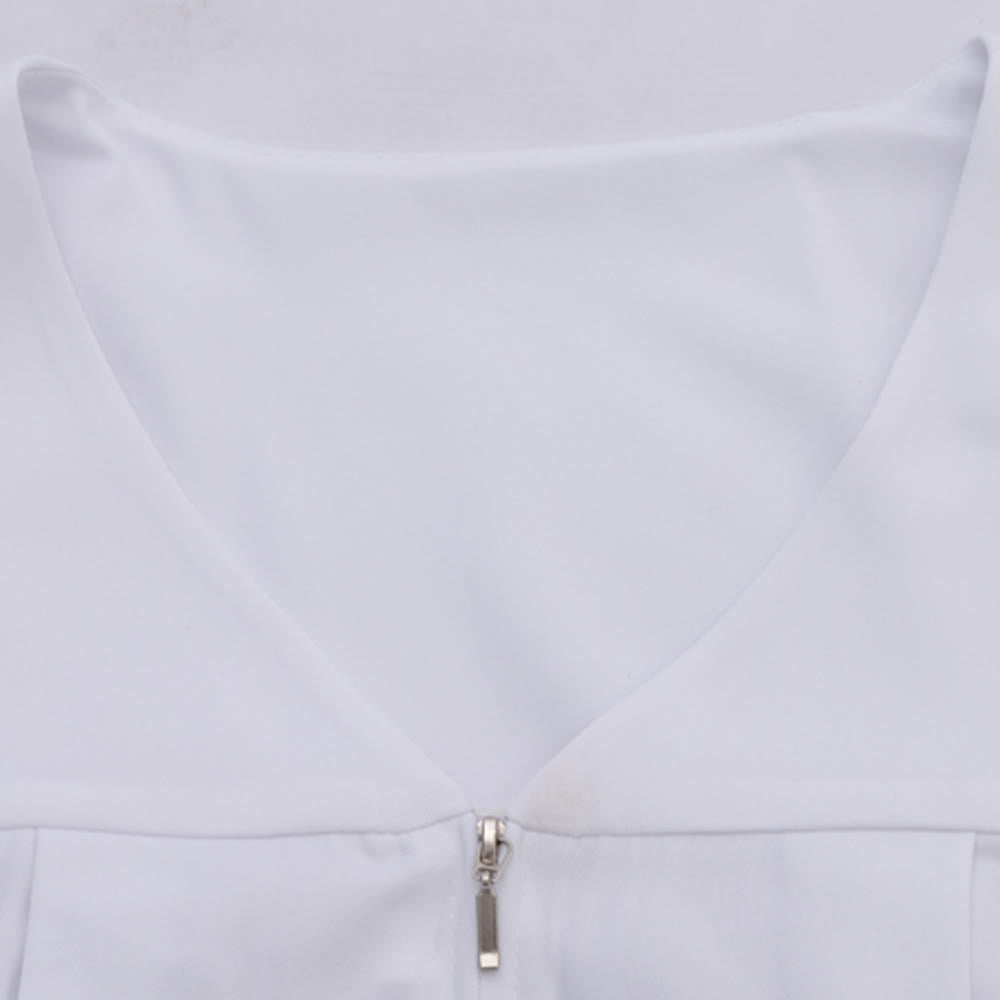 Christianartworkshop Elegant Black & White Clergy Robes: Golden Cross Detail - image 7