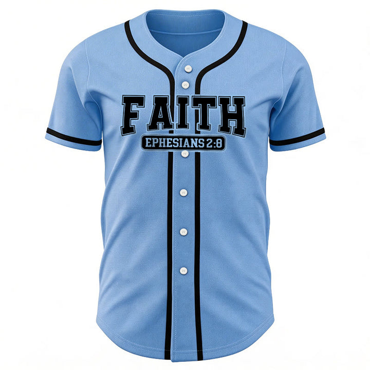 Christianartworkshop Faith Custom Name Number Baseball Jersey - image 48