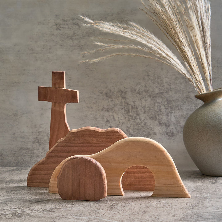 Christianartworkshop He is Risen The Empty Tomb Easter Scene Ornament - Celebrate the Spirit of Resurrection - He is Risen - B - image 2