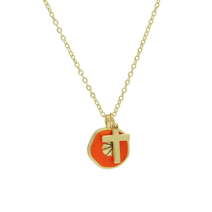 Christianartworkshop Multi-Sport Cross Necklace Collection: Faith & Sports Charm for Athletes - Basketball - image 7
