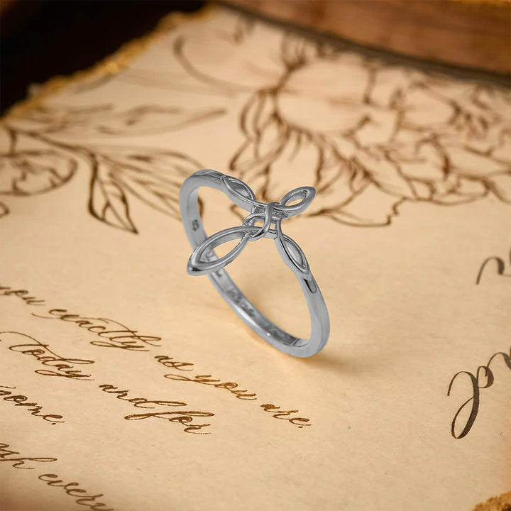 Christianartworkshop Celtic Knot Cross Devotional Ring: Emblem of Eternal Faith & Divine Connection - image 9