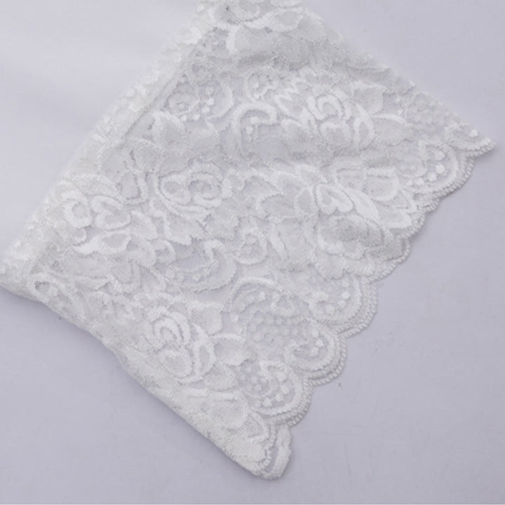 Christianartworkshop White Liturgical Alb with Lace Trim for Sacred Ceremonies - image 6