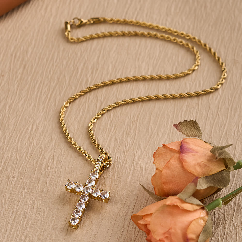 Christianartworkshop Rotating Our Lady of Guadalupe Medallion Necklace with Double Zircon Halo: A Reminder of Divine Grace - image 3