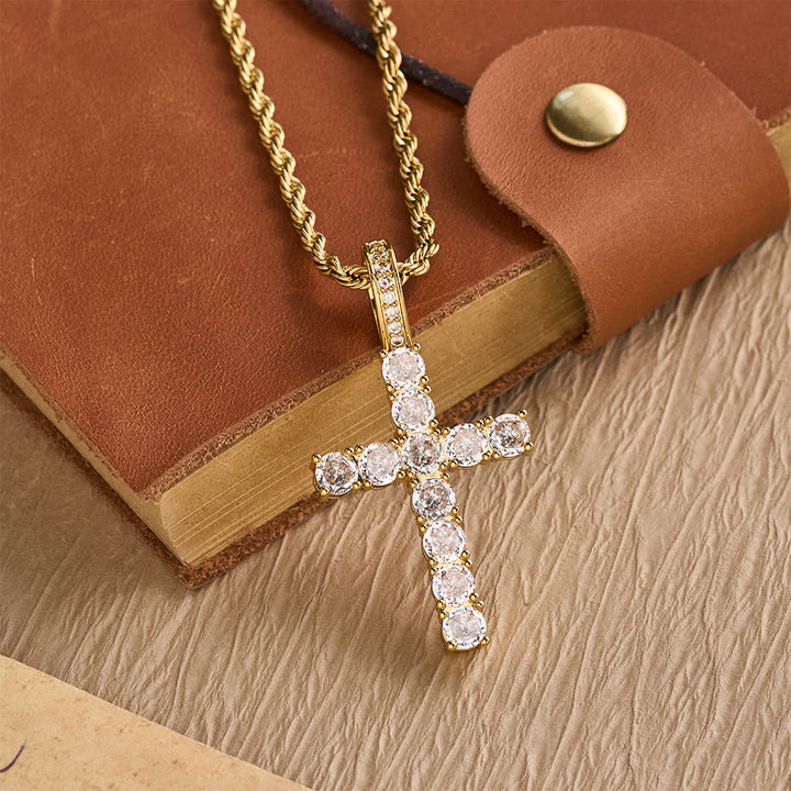 Christianartworkshop Our Lady of Guadalupe Medallion Necklace with Double Zircon Halo: A Reminder of Divine Grace - image 10