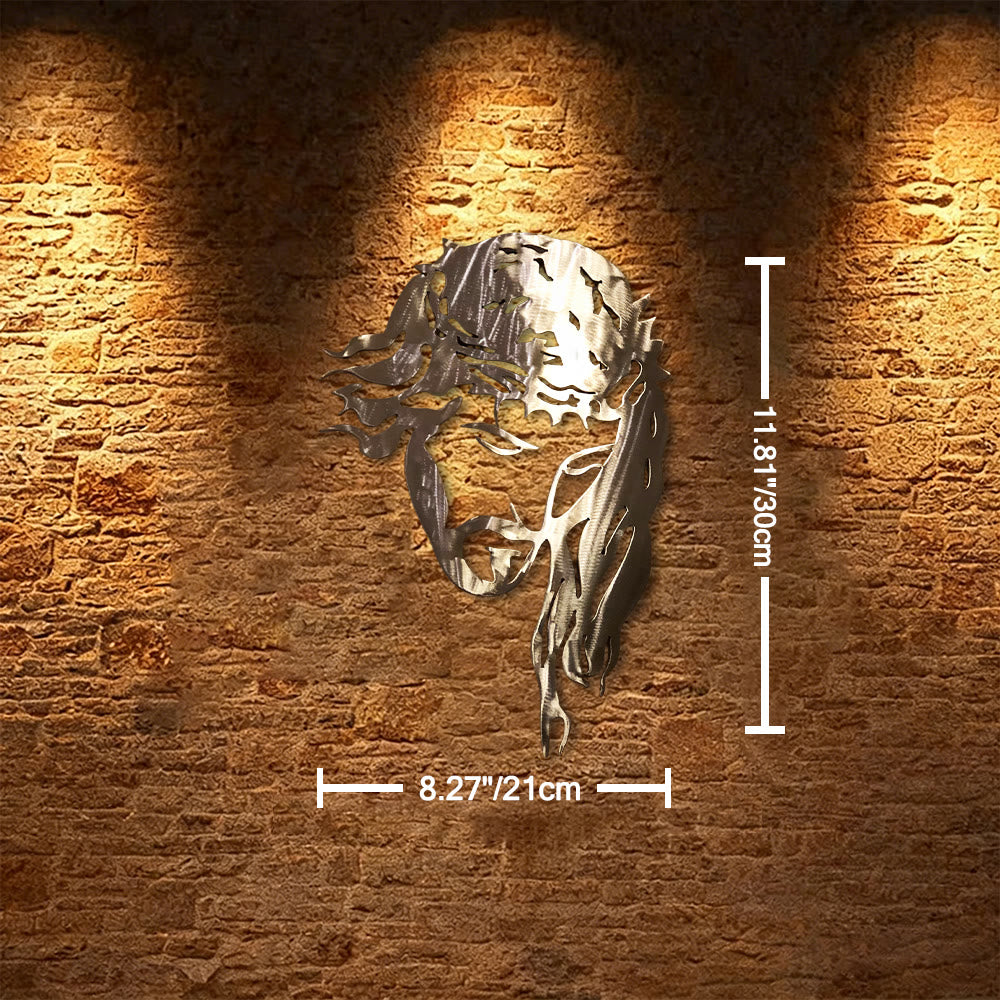 Christianartworkshop Jesus With Crown of Thorns Metal Wall Decor: A Symbol of His Suffering and Glory - 8.27"*11.81''*0.04''/21cm*30cm*0.1cm - image 5