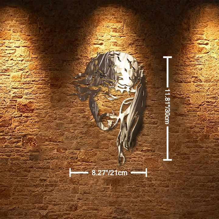Christianartworkshop Jesus With Crown of Thorns Metal Wall Decor: A Symbol of His Suffering and Glory - 8.27"*11.81''*0.04''/21cm*30cm*0.1cm - image 5