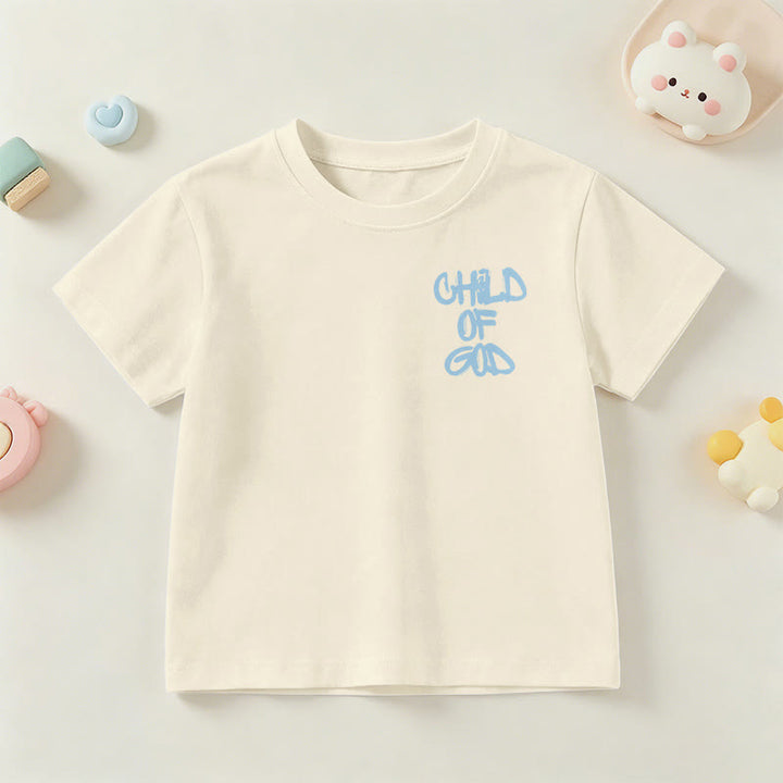 Christianartworkshop Devotional Scripture Verse Child of God Psalm 23 Kids T-Shirt - image 38