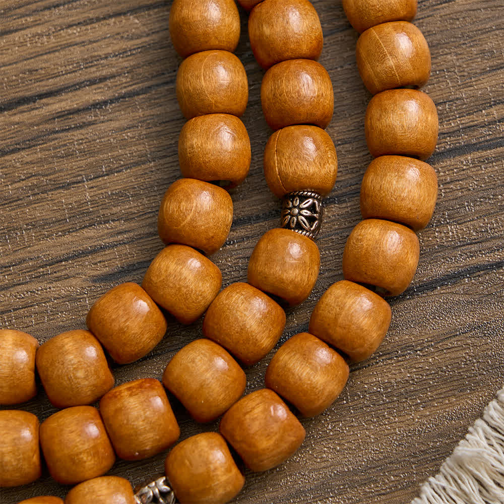 Christianartworkshop Traditional Rustic Wood 5/15/20 Decade Prayer Rosary with St. Benedict Medal & Crucifix - image 14