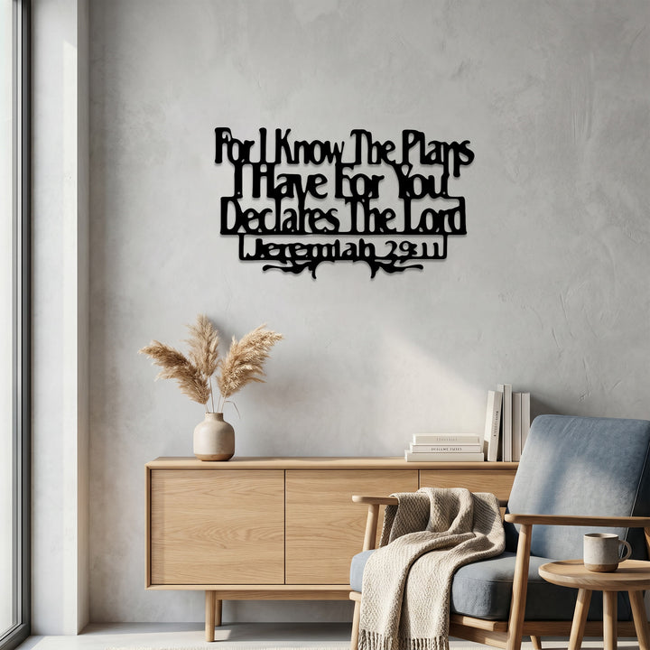 Christianartworkshop Jeremiah 29:11 For I Know The Plans I Have For You Metal Wall Decor: A Promise of Hope - image 4