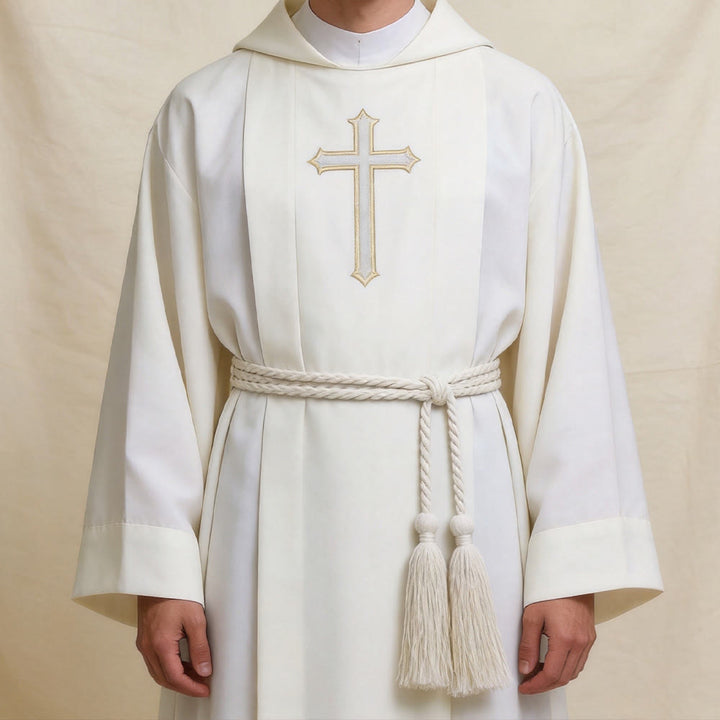 Christianartworkshop Traditional Clergy Cincture with Tassels: A Symbol of Service & Commitment - image 4