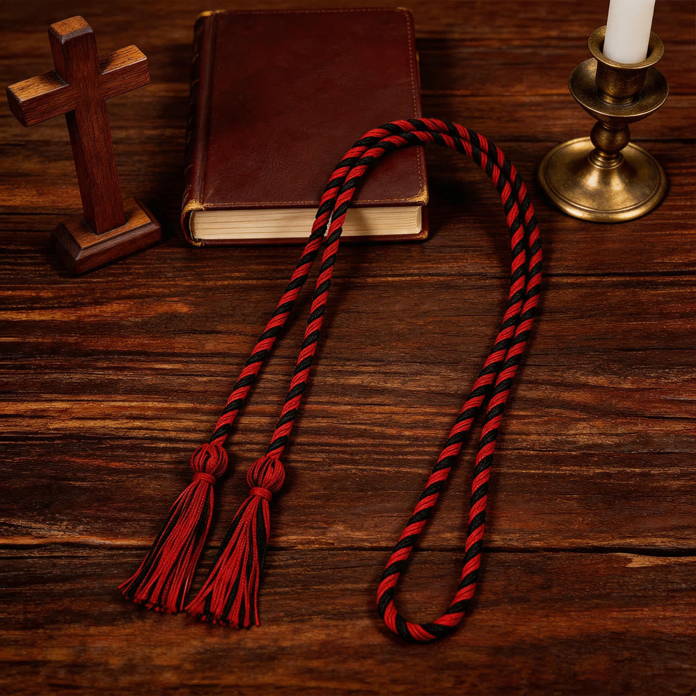 Christianartworkshop Clergy Cincture with Ornate Tassel Accents: A Symbol of Priestly Vocation - image 7