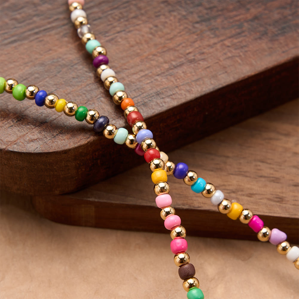 Christianartworkshop Two-Style Beaded Cross Necklace with Full-Pavé Zircon Crown Cross Pendant: A Symbol of Royal Divine Grace - image 5