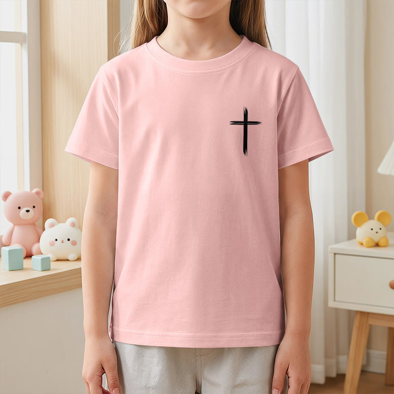 Christianartworkshop Classic "Let All You Do Be Done In Love" Floral Frame Faith Kids Short Sleeve T-Shirt - image 68