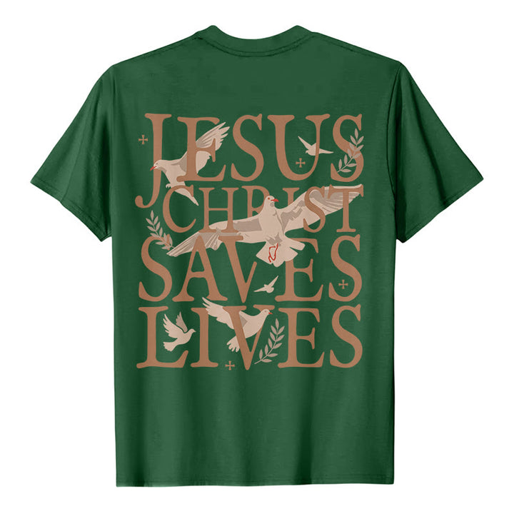 Christianartworkshop Jesus Face and Crown of Thorns Graphic T-Shirt - image 26