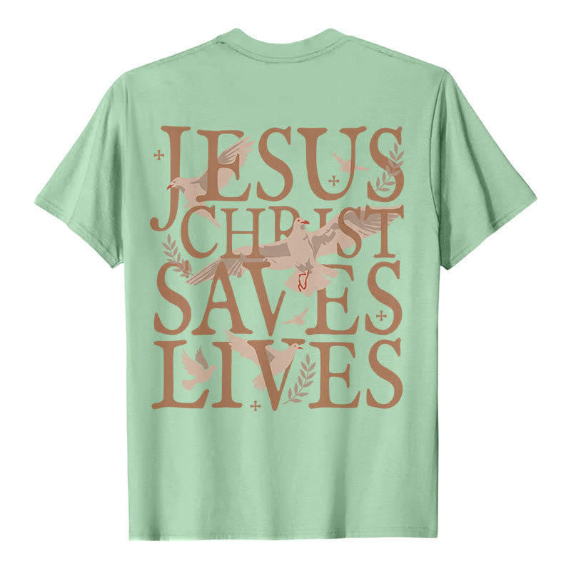 Christianartworkshop Jesus Face and Crown of Thorns Graphic T-Shirt - image 22