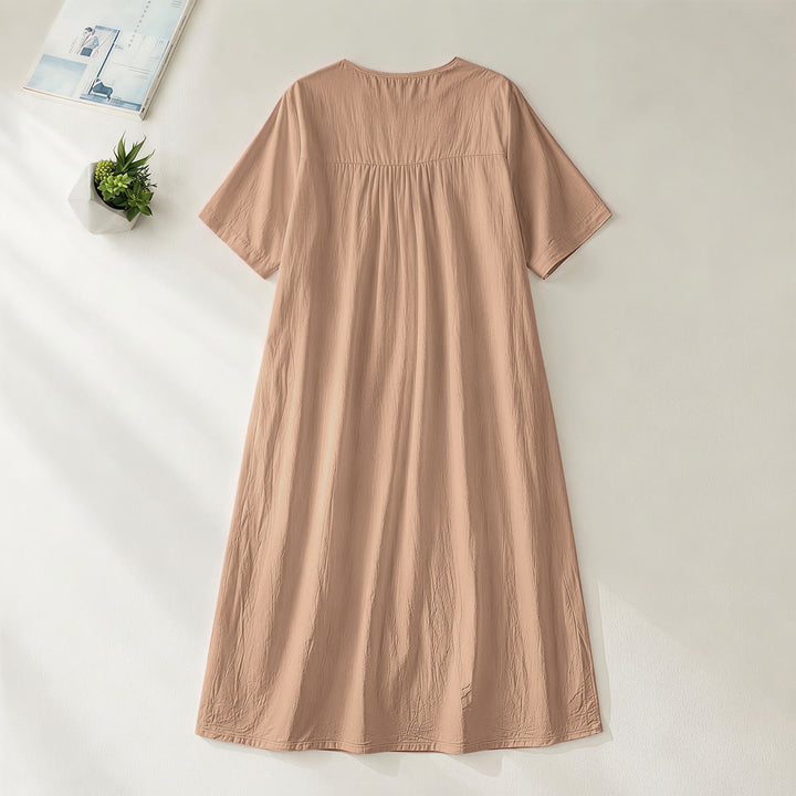 Christianartworkshop "Walk by Faith" 2 Corinthians 5:7 Scripture Print V-Neck Short Sleeve Midi Dress - image 18