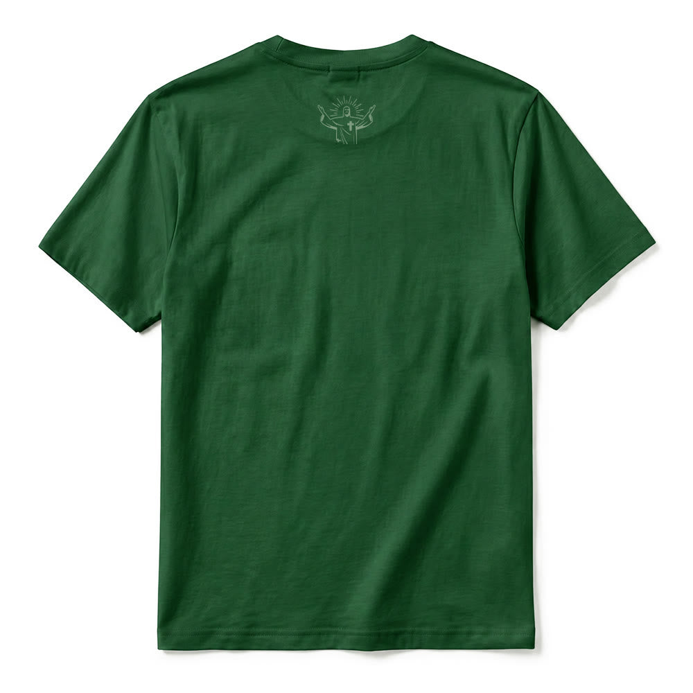 Christianartworkshop "The Devil Will Attack You Through People You Think Love You" Premium Short Sleeve T-Shirt - image 25
