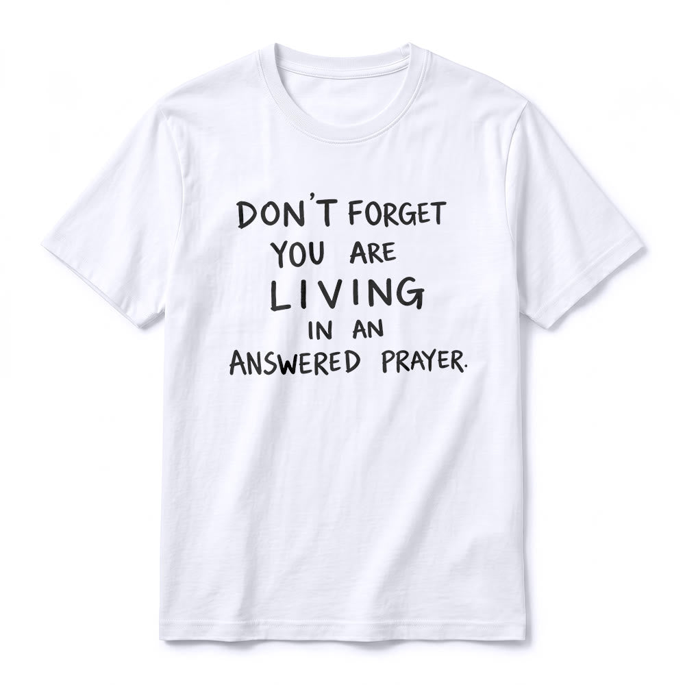 Christianartworkshop Faithful Gratitude "Answered Prayer" Premium Short Sleeve T-Shirt - image 11