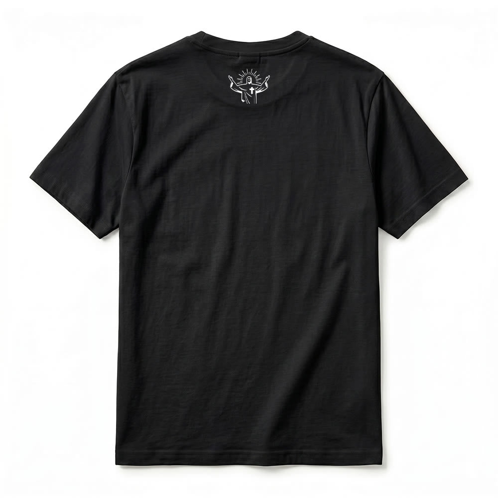 Christianartworkshop Faithful Gratitude "Answered Prayer" Premium Short Sleeve T-Shirt - image 15